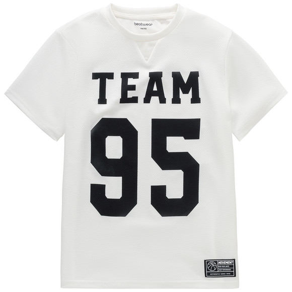 Jungen Sport-T-Shirt im Trikot-Style