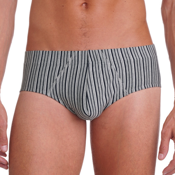 Herenslip met strepen