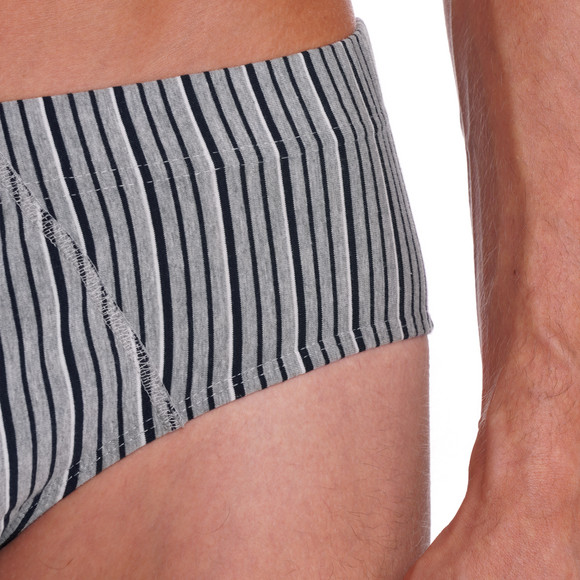 Herenslip met strepen