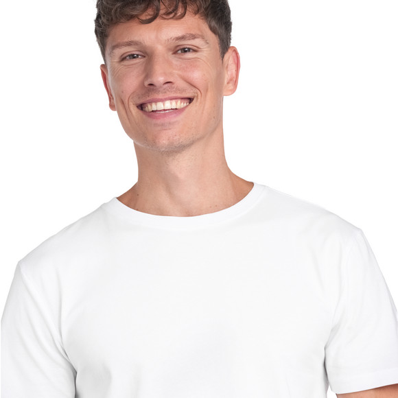 2 Heren T-Shirts met ronde halslijn