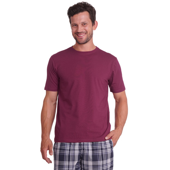 2 Heren T-Shirts met ronde halslijn