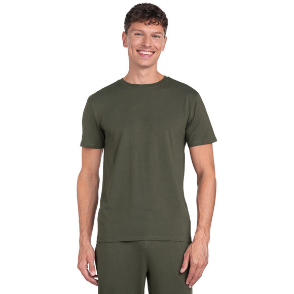 2 Heren T-Shirts met ronde halslijn