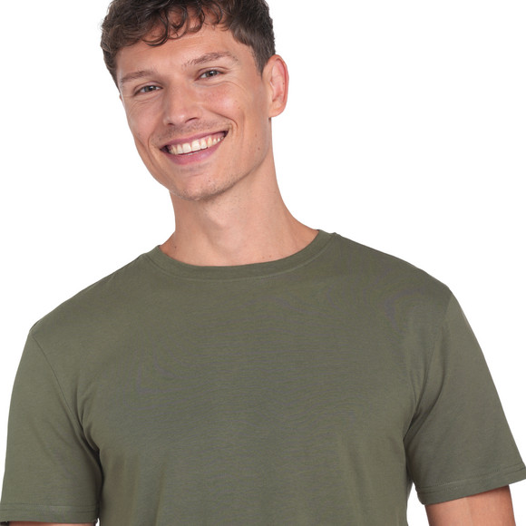 2 Heren T-Shirts met ronde halslijn