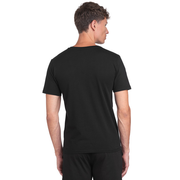 Herren T-Shirt mit Serafino-Ausschnitt 