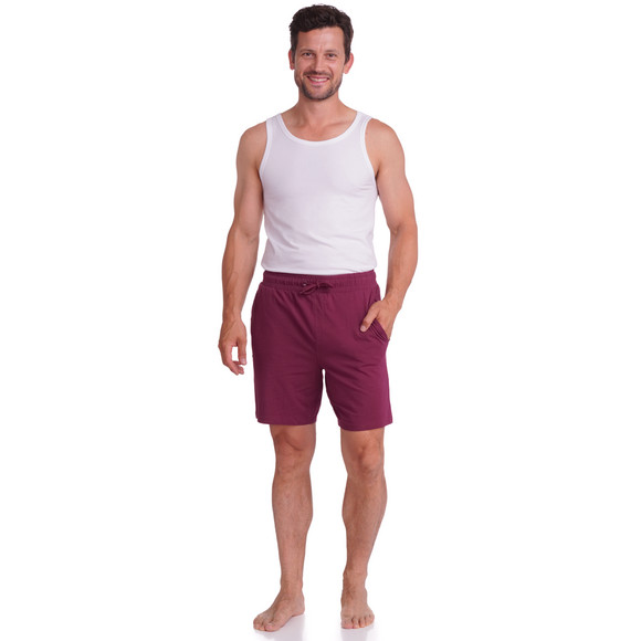 Herren Schlafshorts mit Tunnelzug