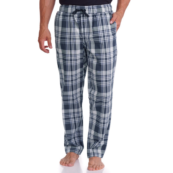 Herren Schlafhose mit kariertem Muster