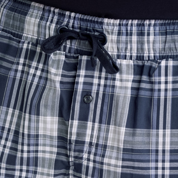 Herren Schlafhose mit kariertem Muster