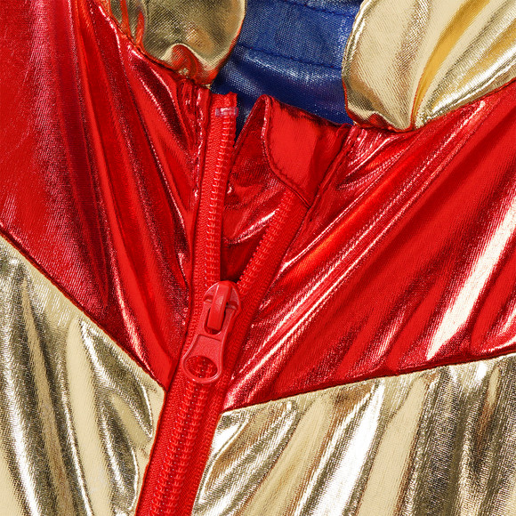 Kostüm Superheld glänzend