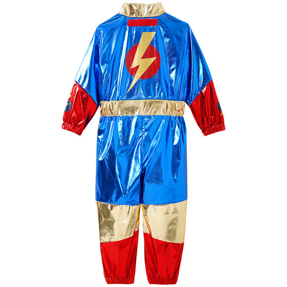 Kostüm Superheld glänzend