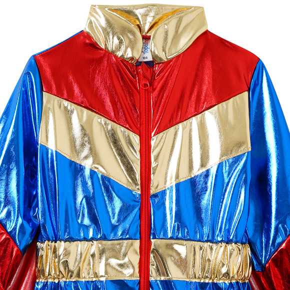 Kostüm Superheld glänzend