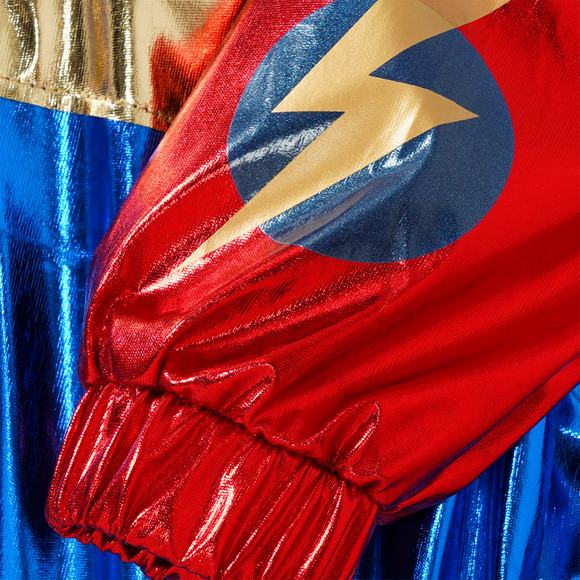 Kostüm Superheld glänzend