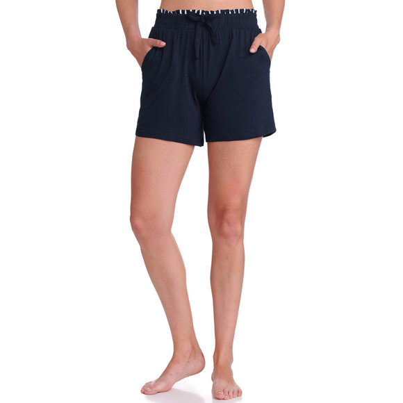 Damen Schlafshorts mit Elastikbund