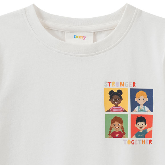 Kinder T-Shirt mit Message-Print