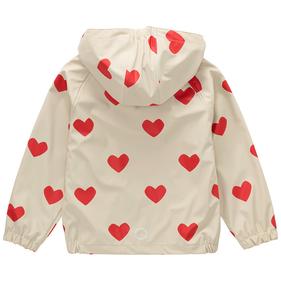 Meisjes regenjas met coating