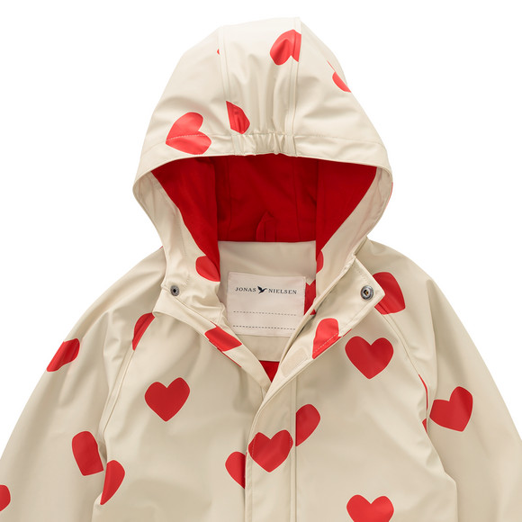 Meisjes regenjas met coating