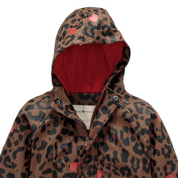 Mädchen Regenjacke mit Beschichtung