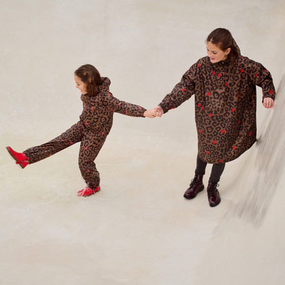 Mädchen Regenponcho in leichter Qualität