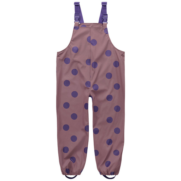 Regenbroek voor meisjes met coating paars / mauve