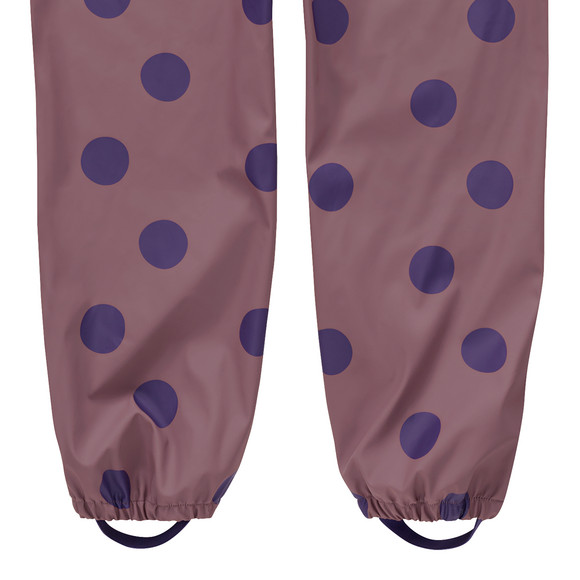 Regenbroek voor meisjes met coating