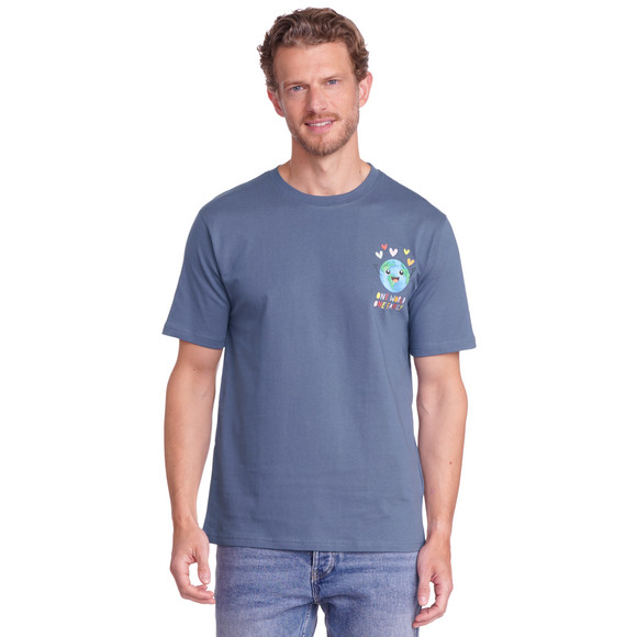 Herren T-Shirt mit Message-Print