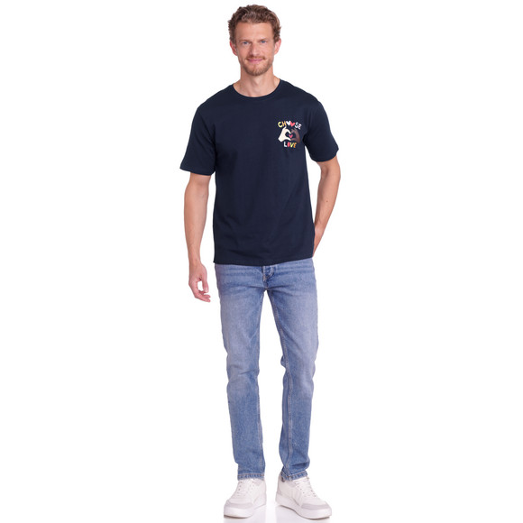 Herren T-Shirt mit Message-Print