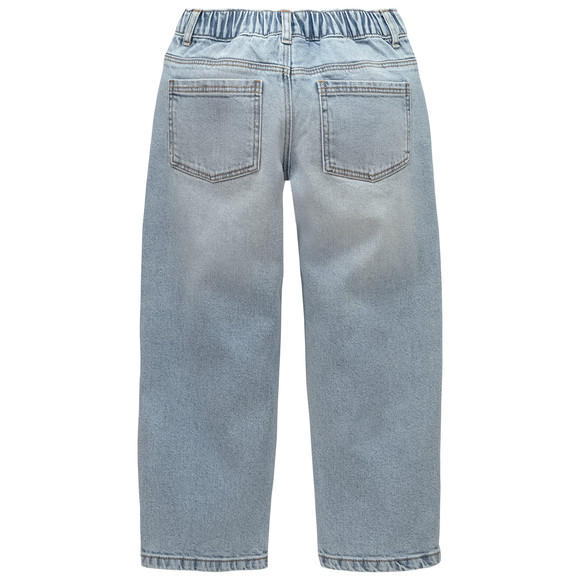 Jungen Straight-Jeans mit verstellbarem Bund
