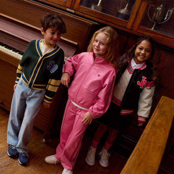 Jungen Straight-Jeans mit verstellbarem Bund