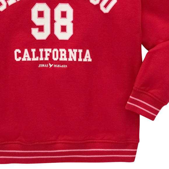 Sweater voor meisjes in collegestijl