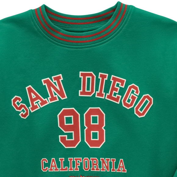 Sweater voor meisjes in collegestijl