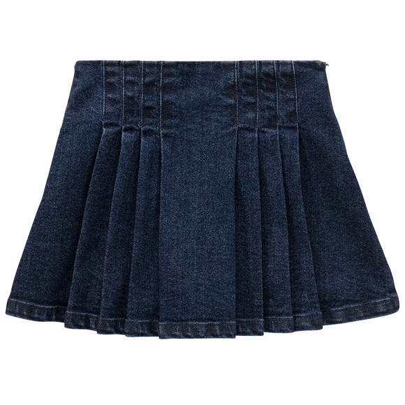 Mädchen Jeansrock in Denim-Optik