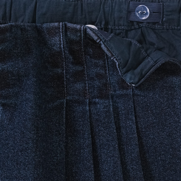 Mädchen Jeansrock in Denim-Optik