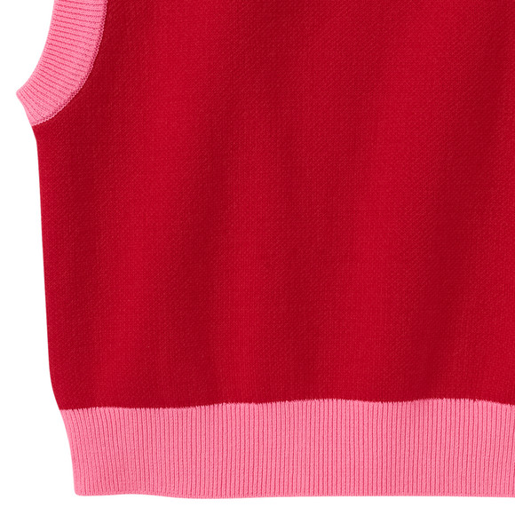 Mädchen Pullunder aus Bio-Baumwolle