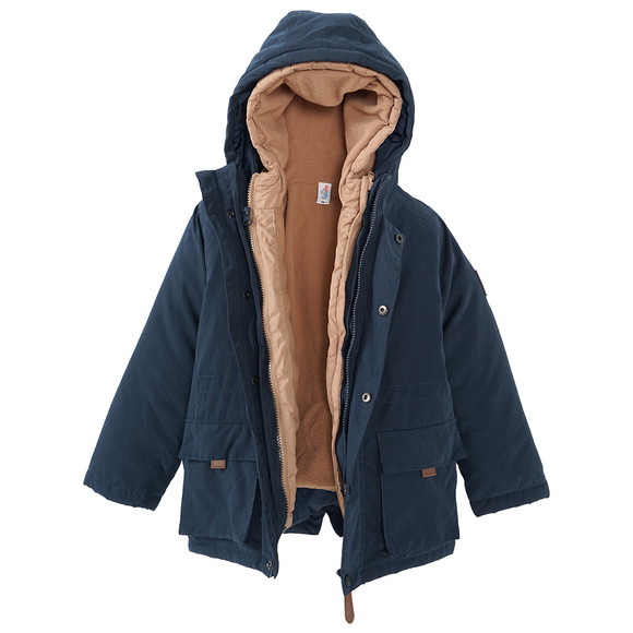 Jongens 3-in-1 jas in parka-look