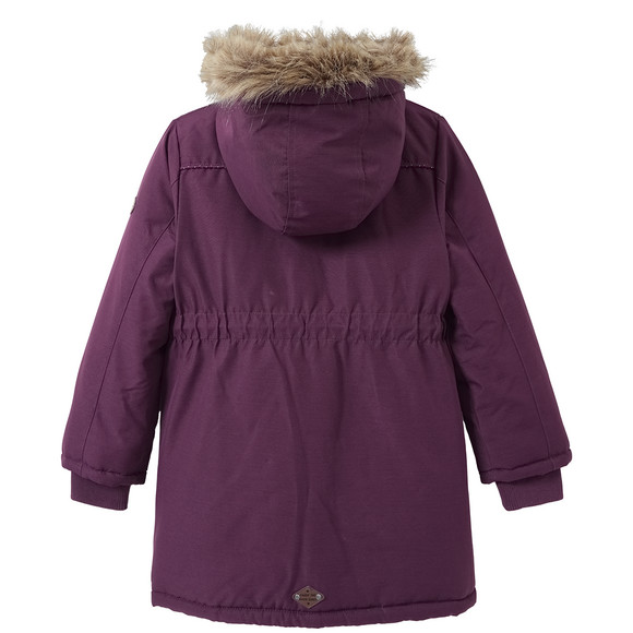 Meisjes parka met zachte voering