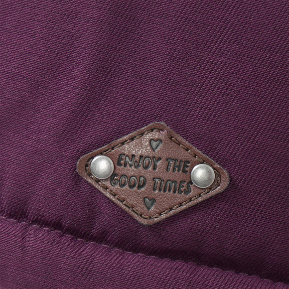 Meisjes parka met zachte voering