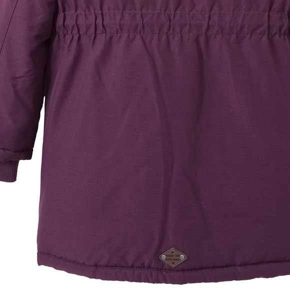 Meisjes parka met zachte voering