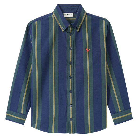 Jungen Hemd im College-Style