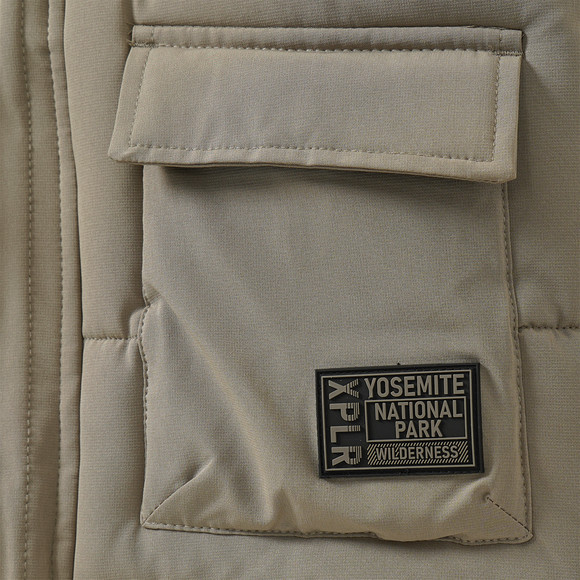 Jungen Steppjacke mit Pattentaschen