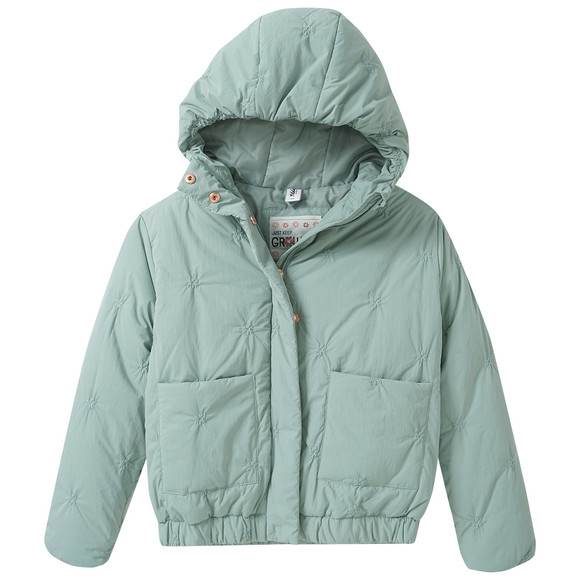 Meisjesjas met borduursel