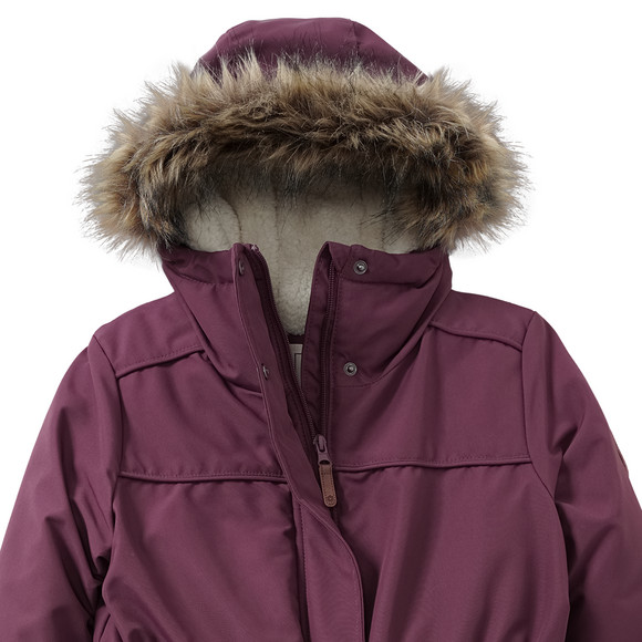 Mädchen Parka mit Fellimitat