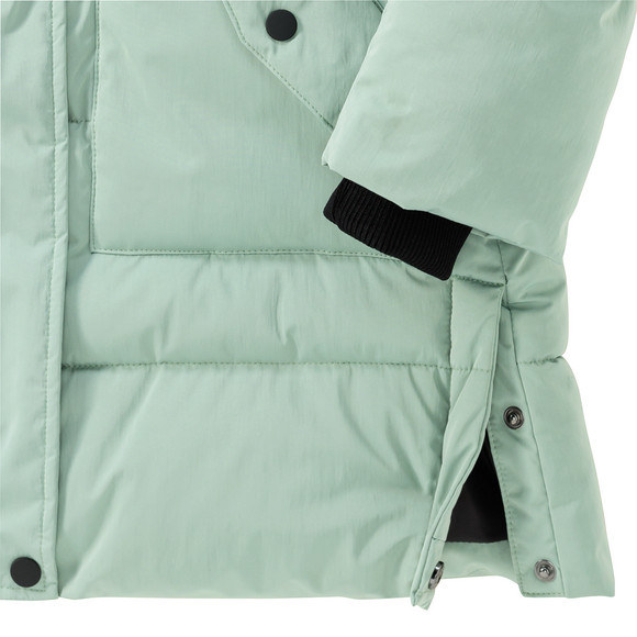 Gewatteerd jack met capuchon voor Meisjes