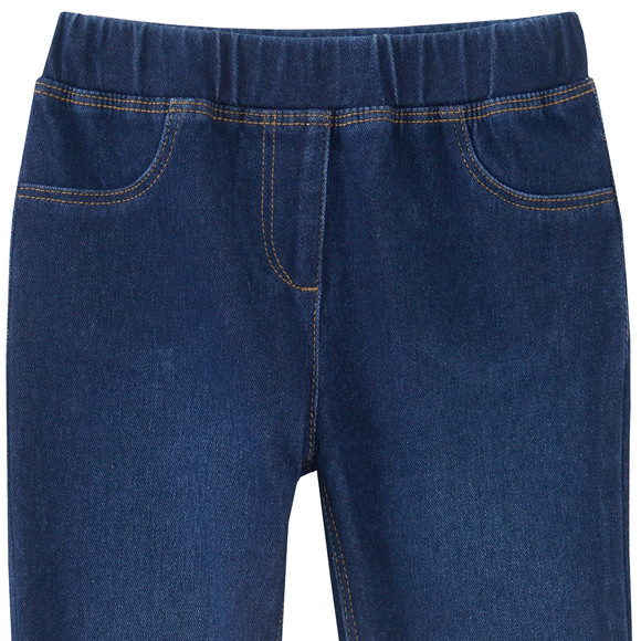 Meisjes jeggings met hoog elastaangehalte