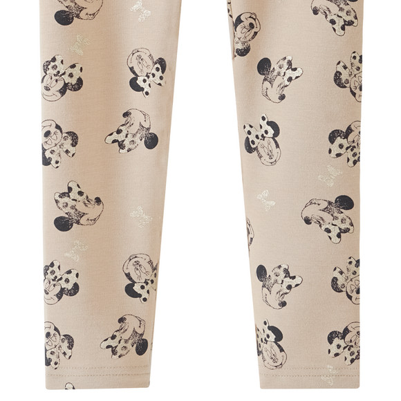 Minnie Mouse-legging met glitter