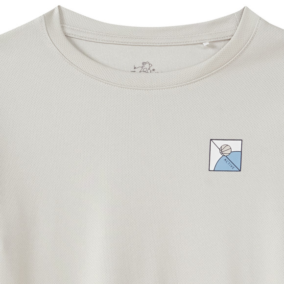 Jungen Sport-T-Shirt mit kleinem Print