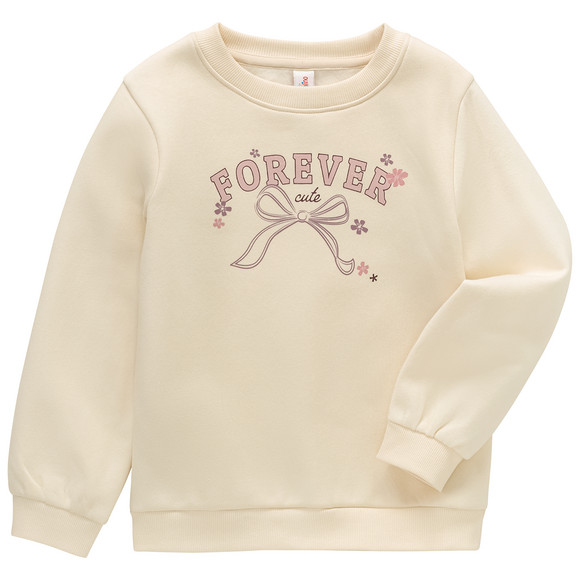 Meisjes sweatshirt met biologisch katoen