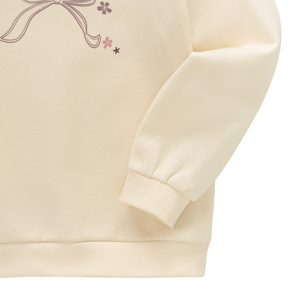 Meisjes sweatshirt met biologisch katoen