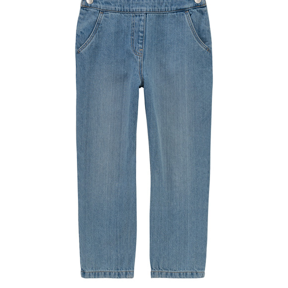 Denim tuinbroek voor meisjes