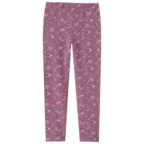 Mädchen Leggings mit Allover-Muster