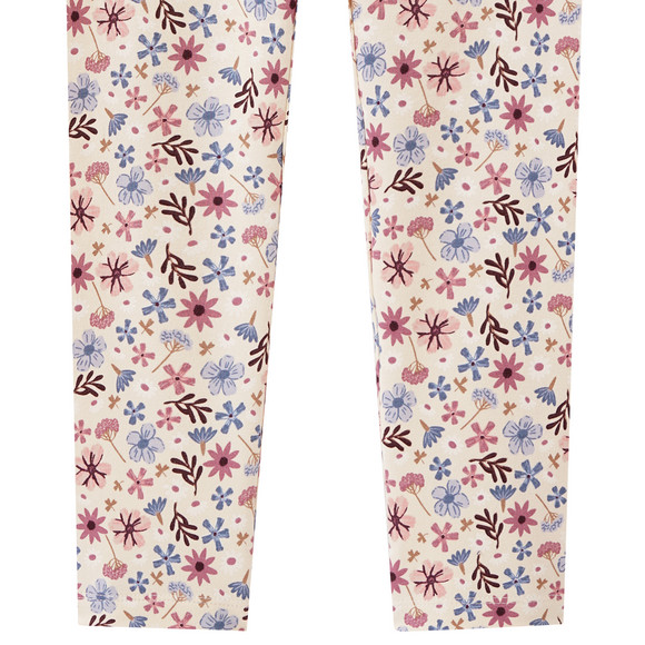 Mädchen Leggings mit Allover-Muster