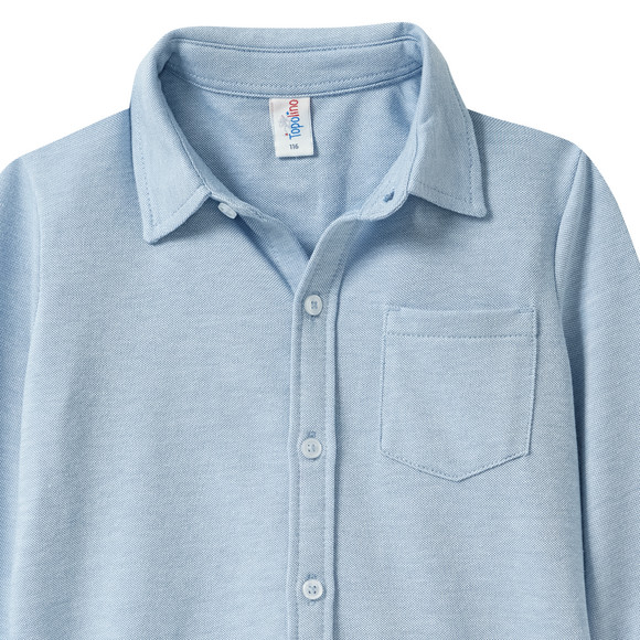 Jongenshemd met biologisch katoen